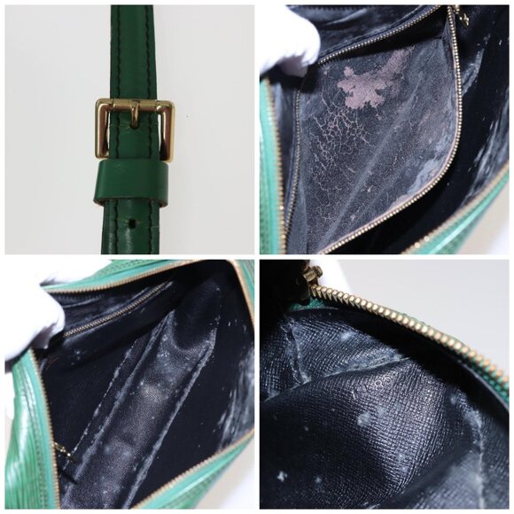 LOUIS VUITTON Epi Trocadero 27 Shoulder Bag Green - Picture 14 of 15